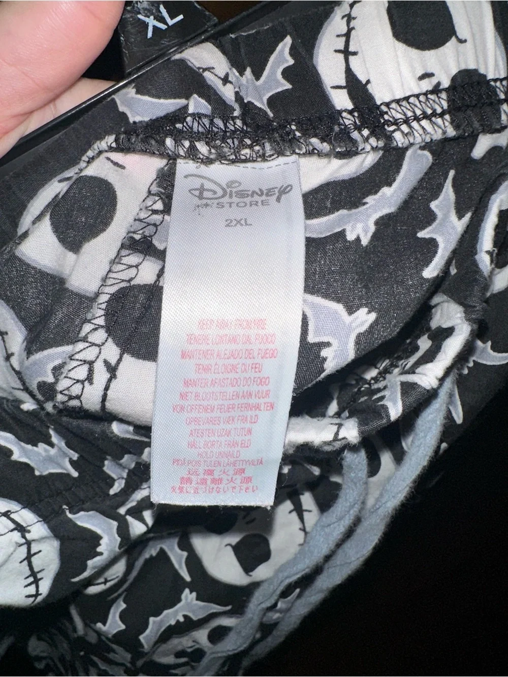 Disney Store The Nightmare Before Christmas pajama pants